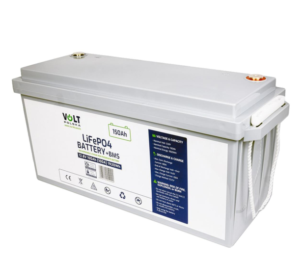 VOLT Akumulator LiFePO4 12.8V 100Ah (150A) BMS - 1116389 - zdjęcie